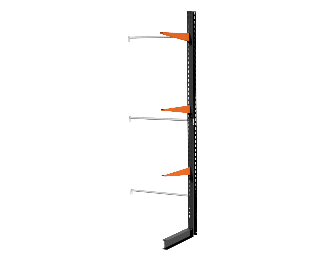 AANBOUWSECTIE 2 M HOOG, 1 M BREED MET 3 ARMEN VAN 250 KG PER ARM