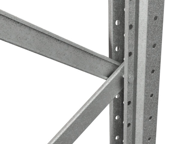 2,8 M PALLETSTELLING 4 M HOOG VOOR 9 EUROPALLETS VAN 500 KG. - Afbeelding 7