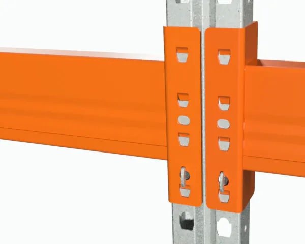 2,8 M PALLETSTELLING 4 M HOOG VOOR 9 EUROPALLETS VAN 500 KG. - Afbeelding 4