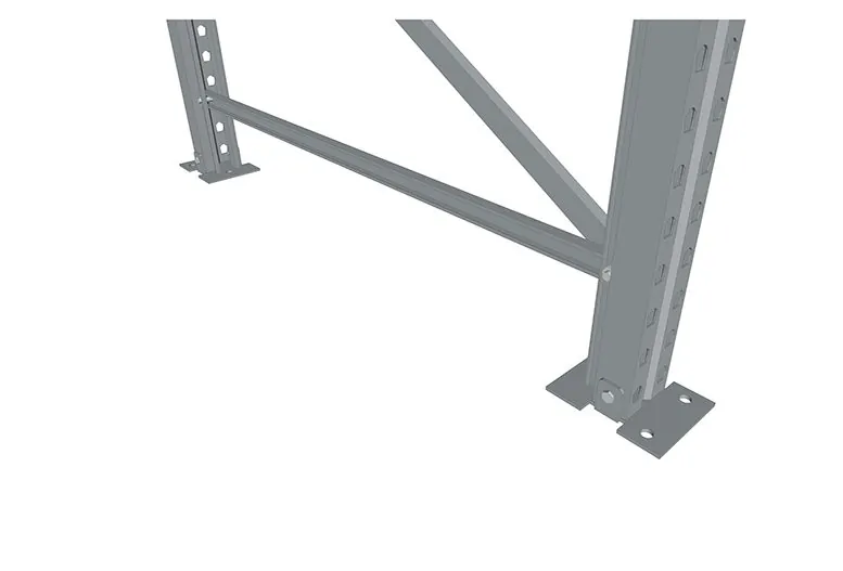 8,4 M PALLETSTELLING 6 M HOOG VOOR 27 EUROPALLETS VAN 1000 KG. - Afbeelding 3