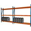 3,7 M BANDENSTELLING 2,5 M HOOG MET 3 NIVEAU'S VAN 0,4 M DIEP