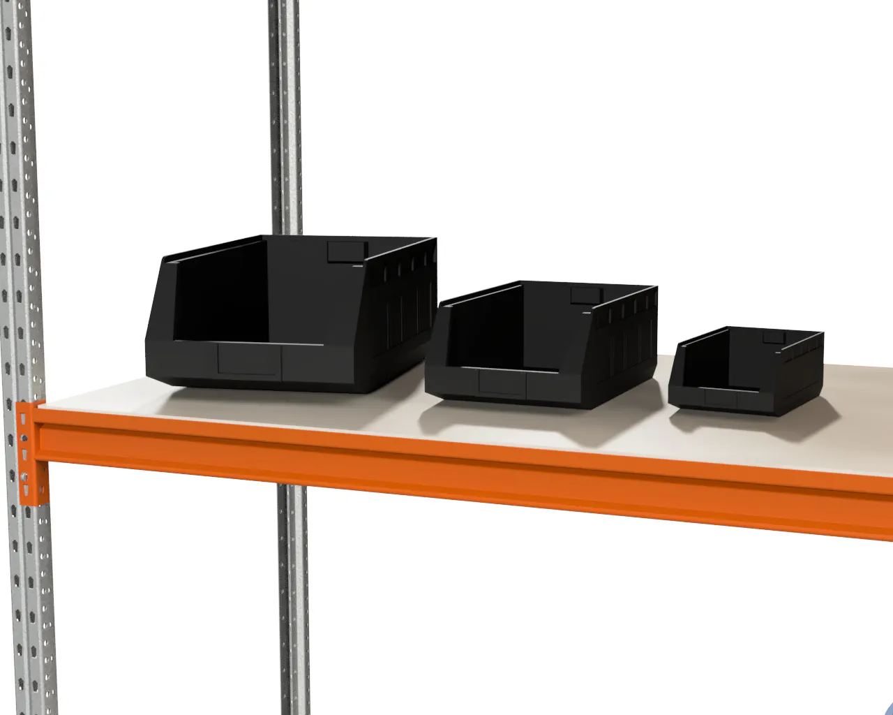 Grootvakstelling magazijn bakken