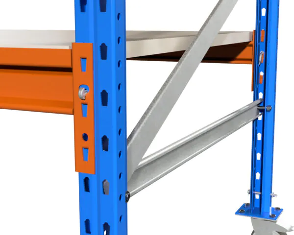 2,25 M VERRIJDBARE INPAKTAFEL MET HARDHOUTEN WERKBLAD, 0,92 M HOOG EN 1 M DIEP - Afbeelding 5