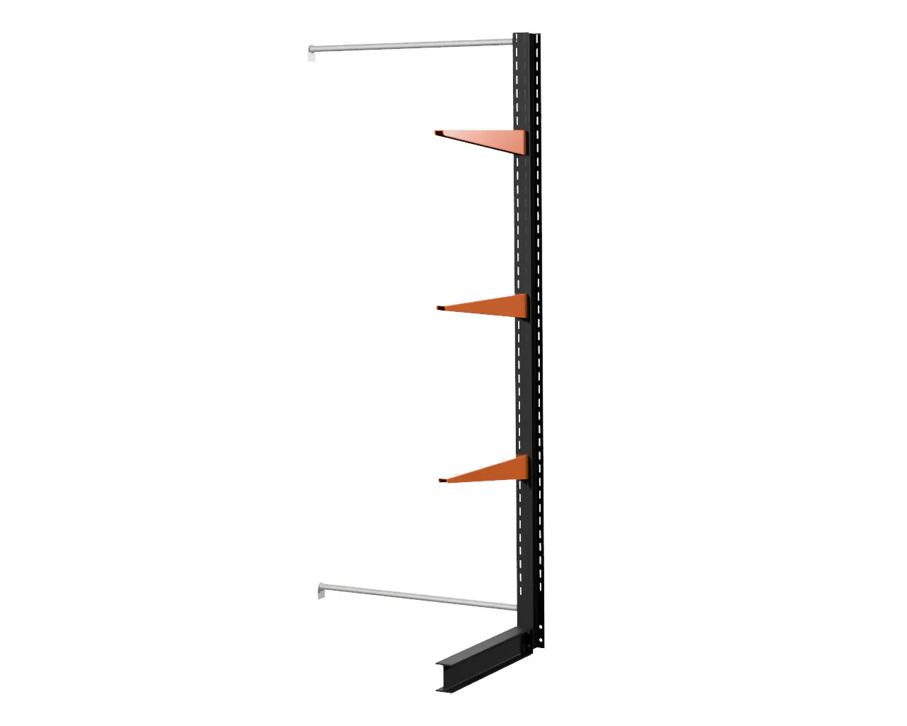 AANBOUWSECTIE 2 M HOOG, 1 M BREED MET 3 ARMEN VAN 250 KG PER ARM