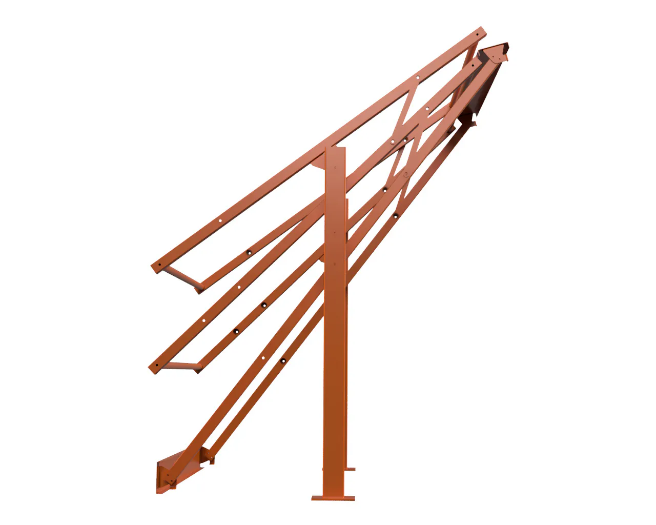 KANTELHEK VOOR PALLETOPSTEEKPLAATS, MAXIMALE INZETBREEDTE 1.5M KANTELHEK VOOR PALLETOPSTEEKPLAATS, MAXIMALE INZETBREEDTE 1.5M