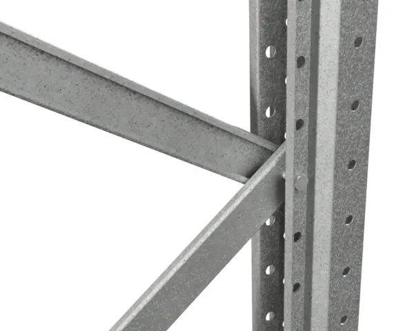 2,8 M PALLETSTELLING 4 M HOOG VOOR 9 EUROPALLETS VAN 500 KG. - Afbeelding 7