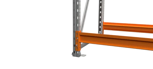 2,8 M PALLETSTELLING 4 M HOOG VOOR 9 EUROPALLETS VAN 250 KG - Afbeelding 6