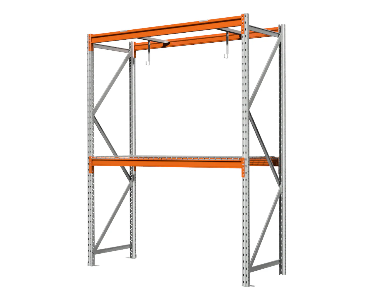 Acculaadstation 1,5 m lang, 2 m hoog, 0,6 m diep