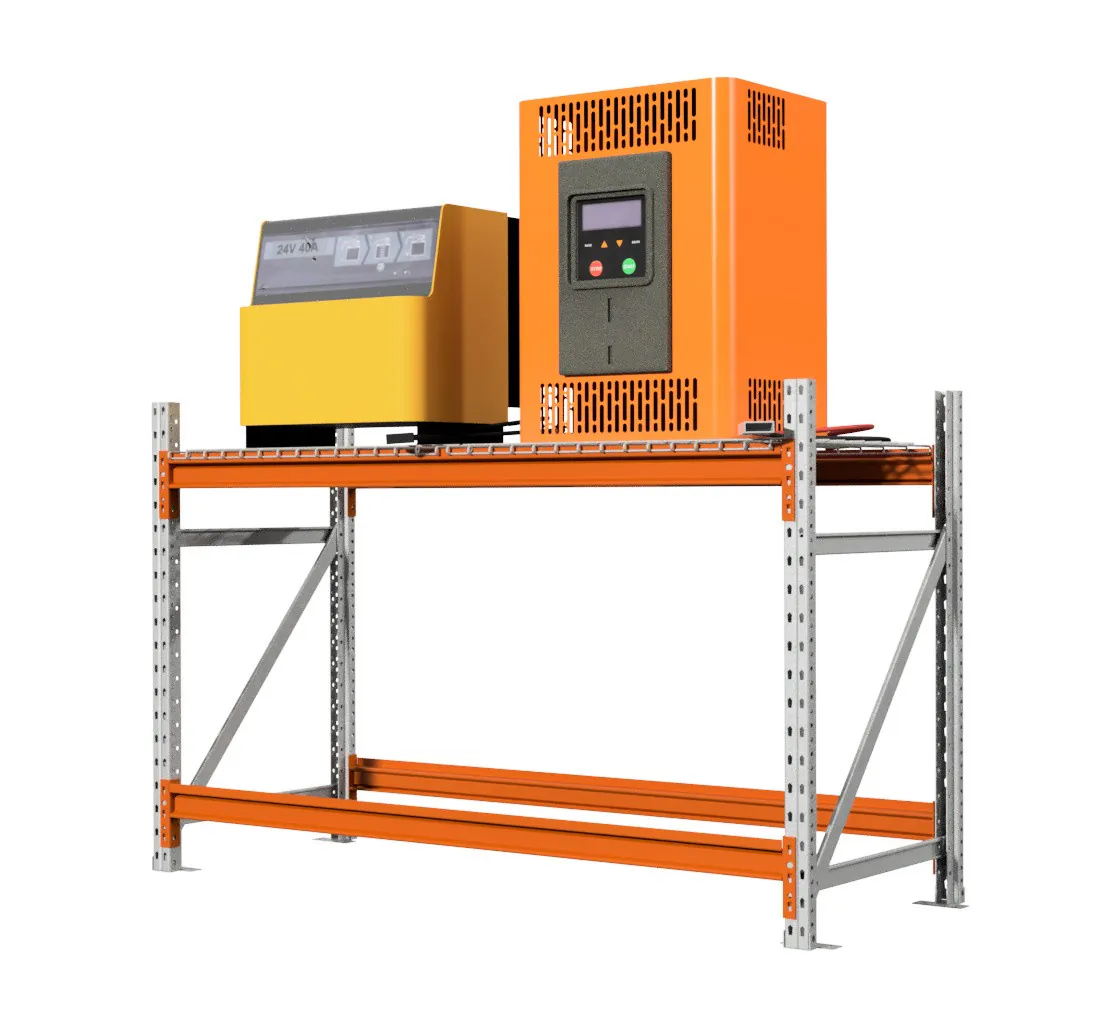 1,5 M ACCULAADSTATION 1 M HOOG MET 1 NIVEAU VAN 0,6 M DIEP